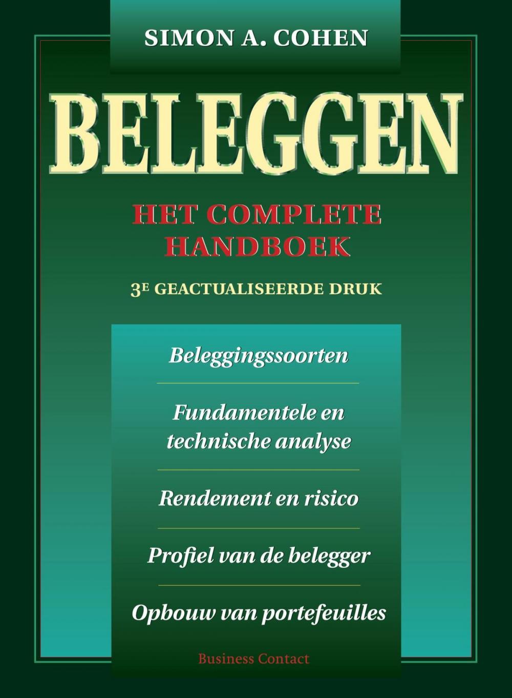 Big bigCover of Beleggen complete handboek