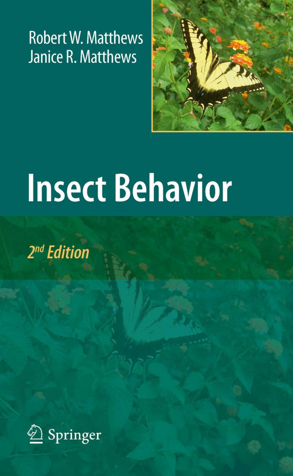 Big bigCover of Insect Behavior