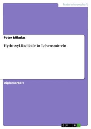 Cover of the book Hydroxyl-Radikale in Lebensmitteln by Dominik Waszczynski