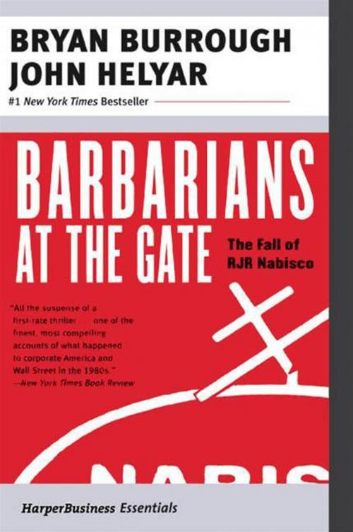 Cover of the book Barbarians at the Gate by Bryan Burrough, John Helyar, HarperCollins e-books