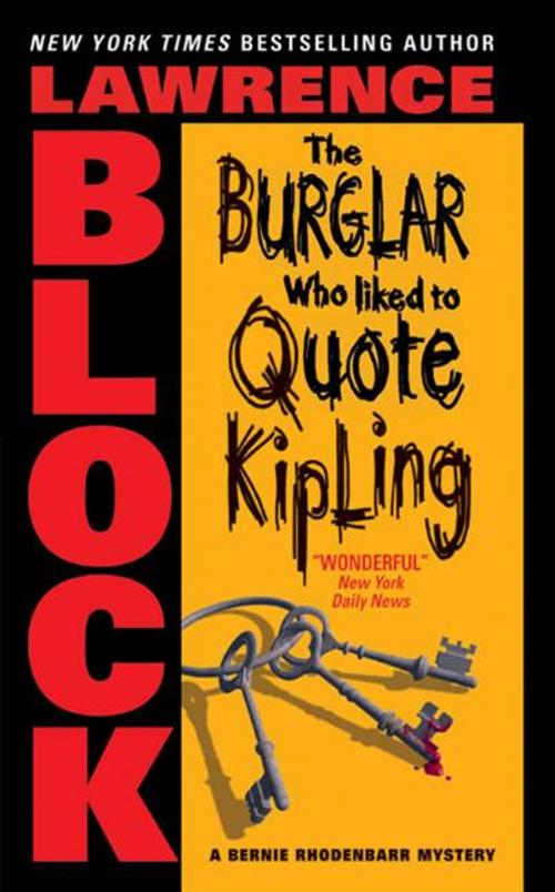 Cover of the book The Burglar Who Liked to Quote Kipling by Lawrence Block, HarperCollins e-books