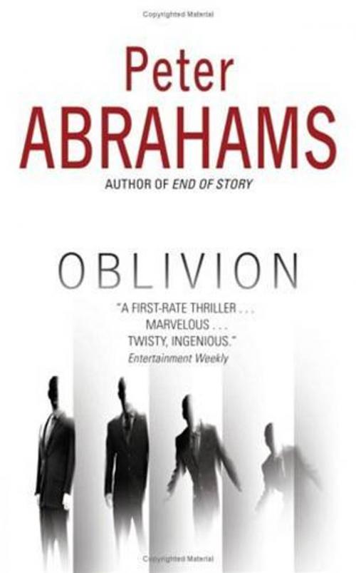 Cover of the book Oblivion by Peter Abrahams, HarperCollins e-books