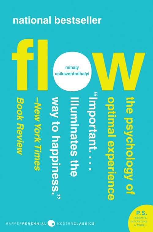 Cover of the book Flow by Mihaly Csikszentmihalyi, HarperCollins e-books