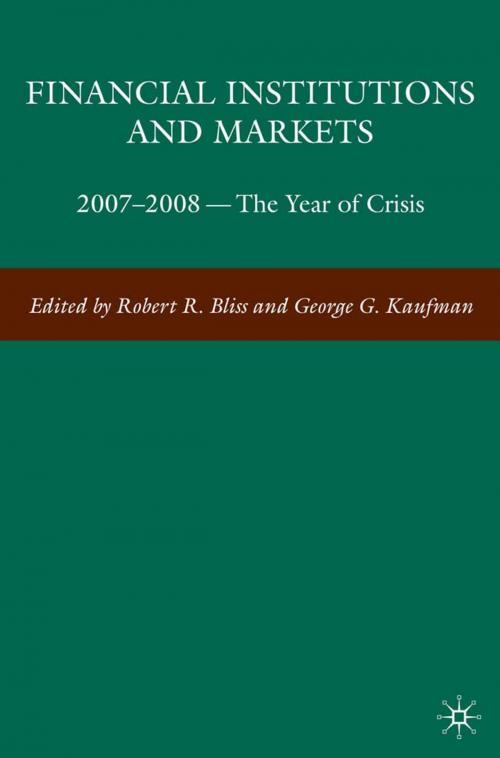 Cover of the book Financial Institutions and Markets by , Palgrave Macmillan US