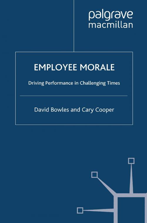 Cover of the book Employee Morale by D. Bowles, C. Cooper, Palgrave Macmillan UK