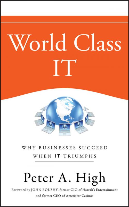 Cover of the book World Class IT by Peter A. High, Wiley