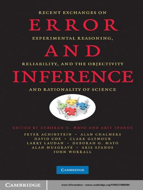 Cover of the book Error and Inference by , Cambridge University Press