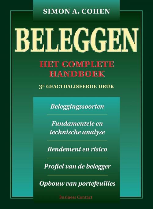 Cover of the book Beleggen complete handboek by Simon.A. Cohen, Atlas Contact, Uitgeverij