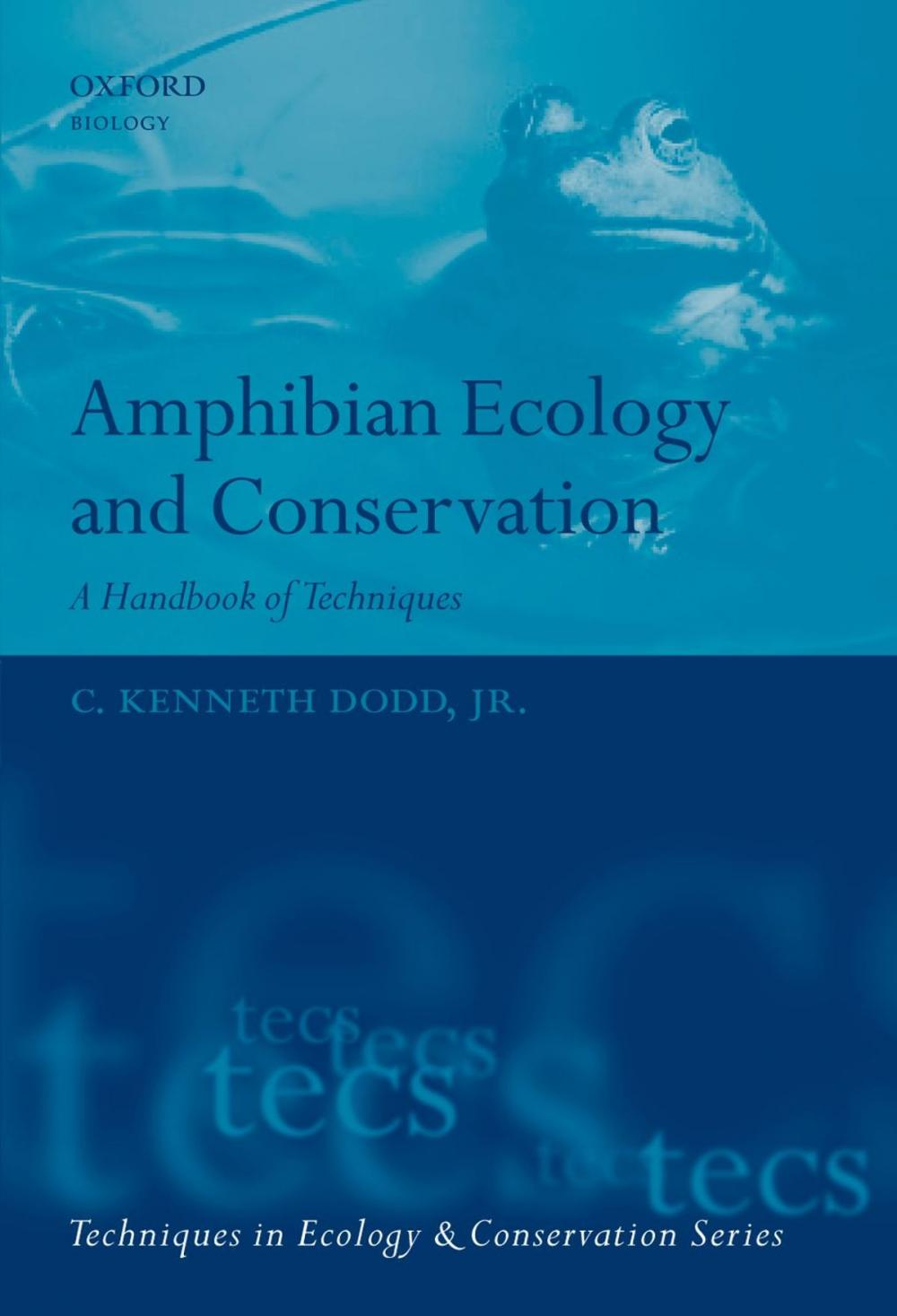 Big bigCover of Amphibian Ecology and Conservation