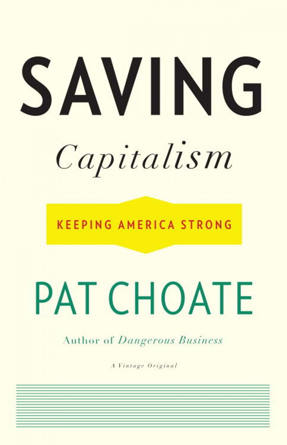 Big bigCover of Saving Capitalism