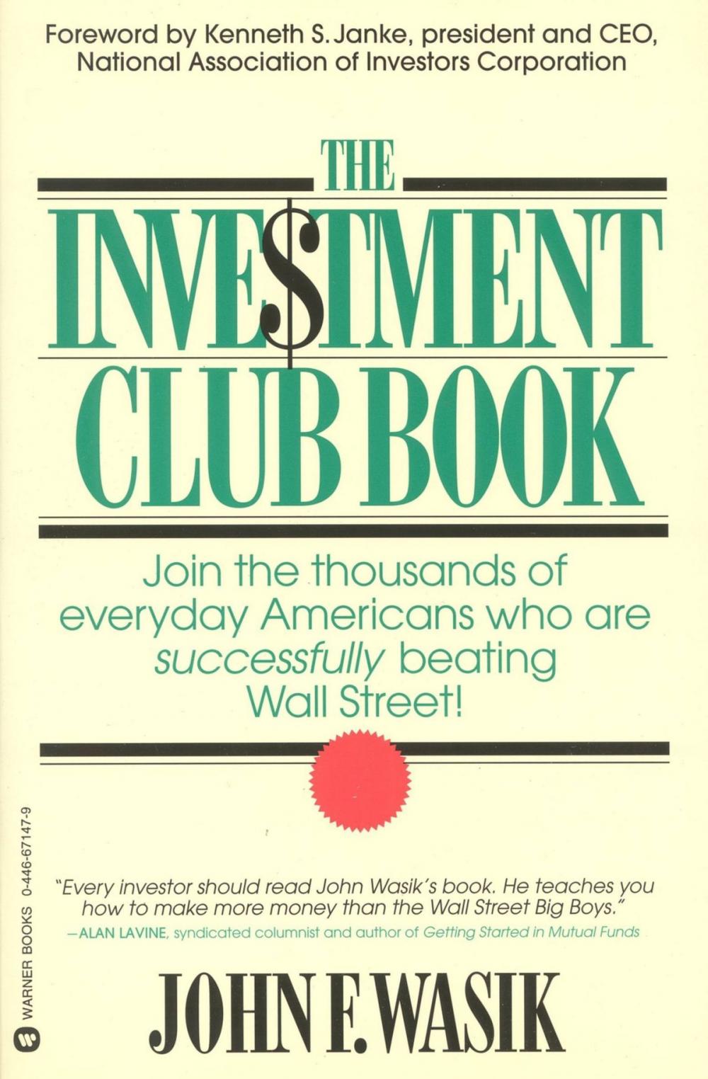 Big bigCover of The Investment Club Book