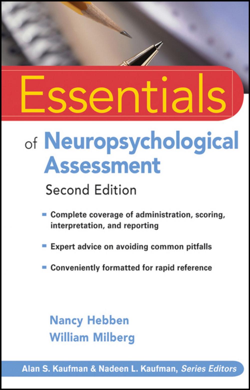 Big bigCover of Essentials of Neuropsychological Assessment