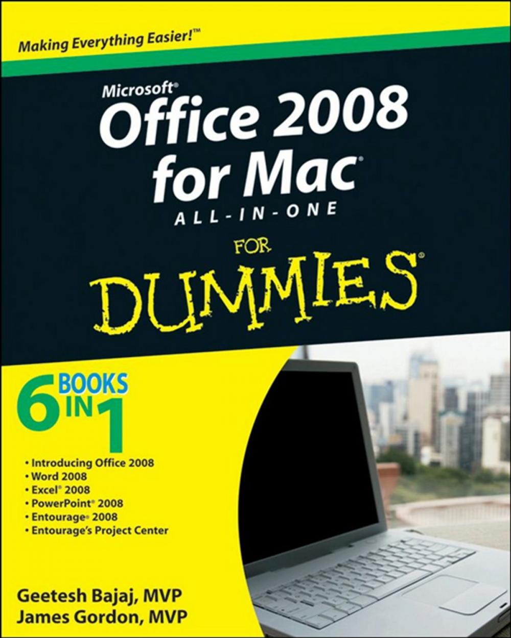 Big bigCover of Office 2008 for Mac All-in-One For Dummies