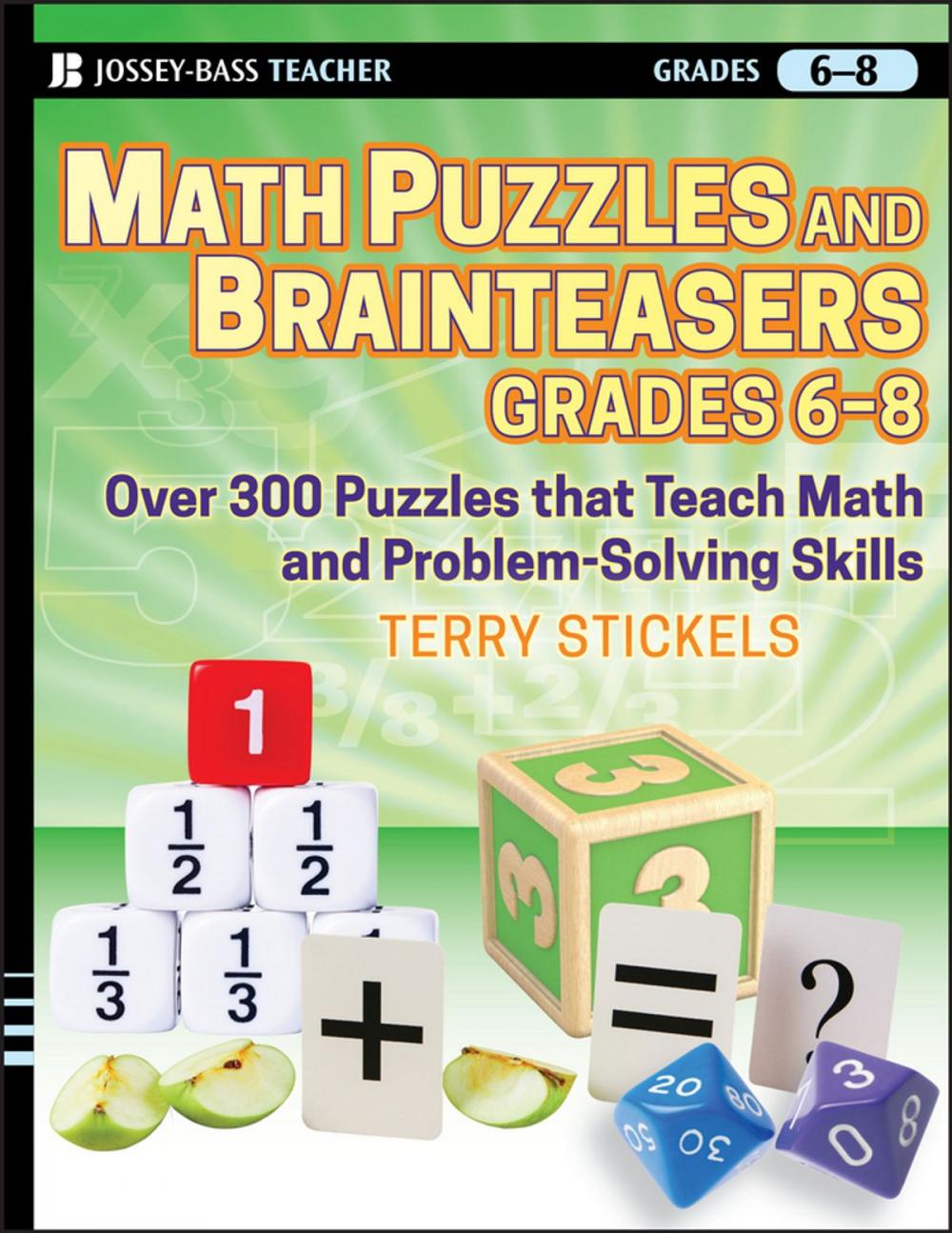 Big bigCover of Math Puzzles and Brainteasers, Grades 6-8