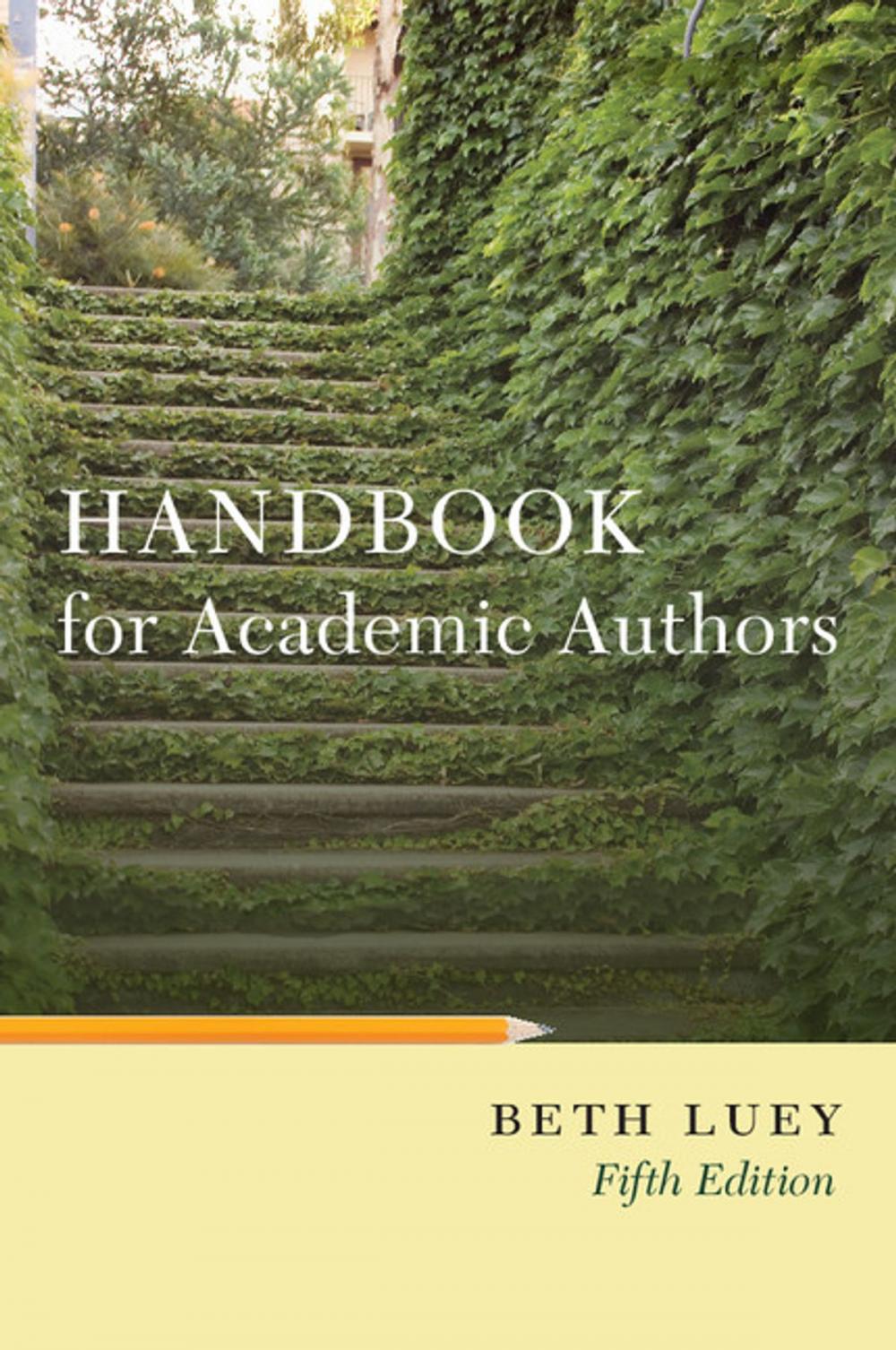 Big bigCover of Handbook for Academic Authors