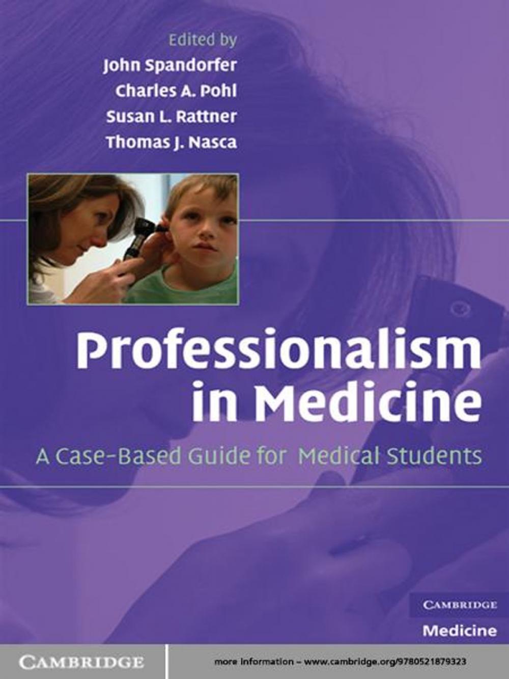 Big bigCover of Professionalism in Medicine