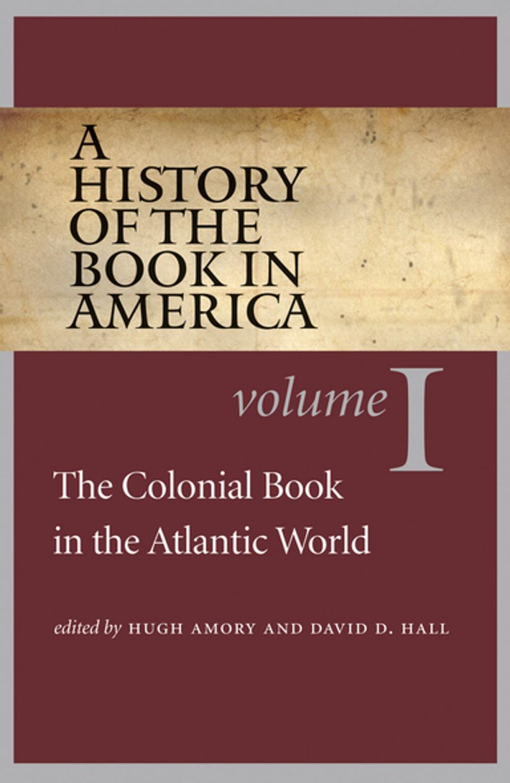 Big bigCover of A History of the Book in America