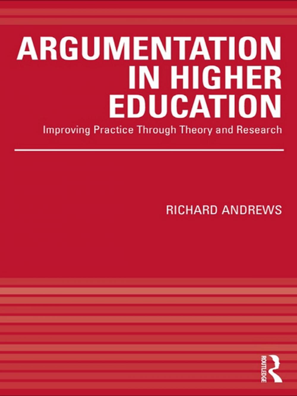 Big bigCover of Argumentation in Higher Education