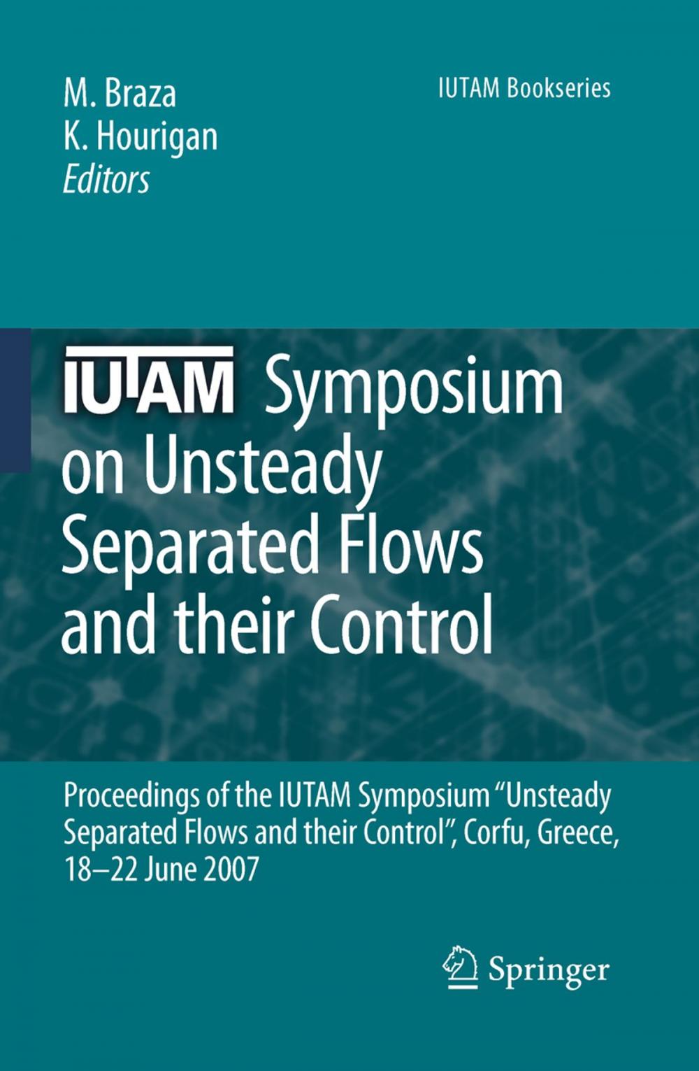 Big bigCover of IUTAM Symposium on Unsteady Separated Flows and their Control