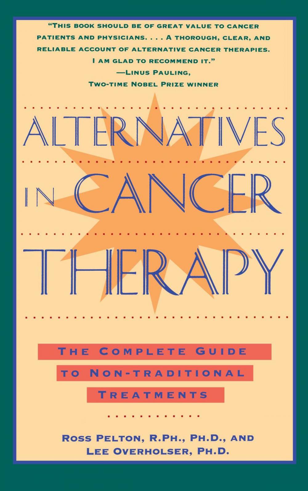 Big bigCover of Alternatives in Cancer Therapy