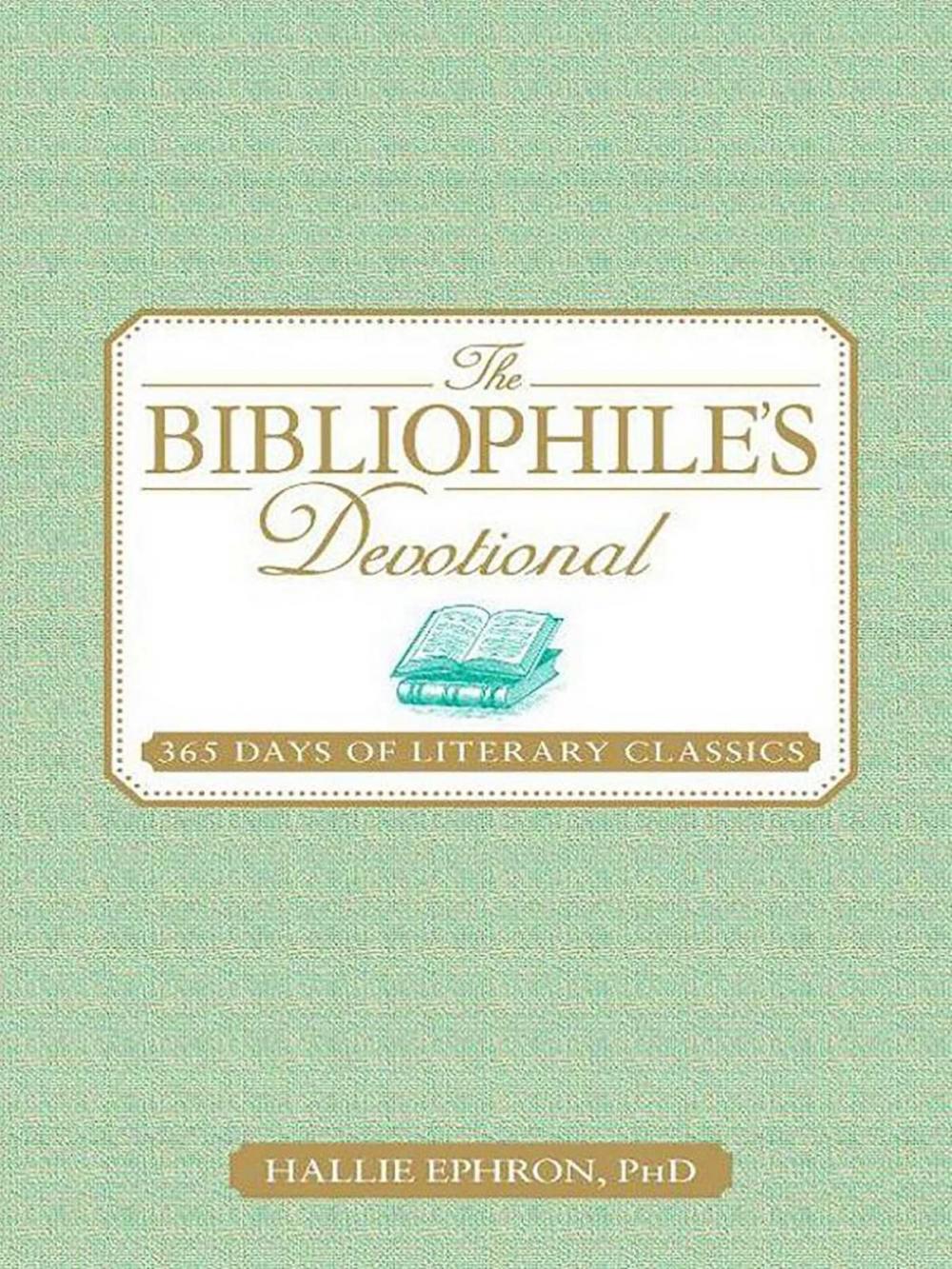 Big bigCover of The Bibliophile's Devotional