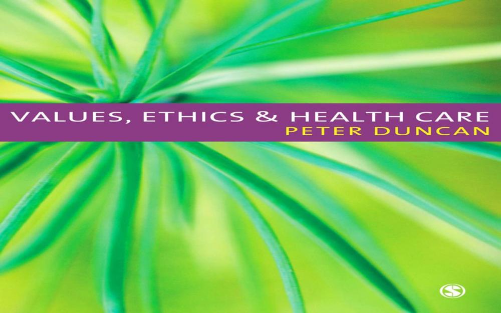 Big bigCover of Values, Ethics and Health Care