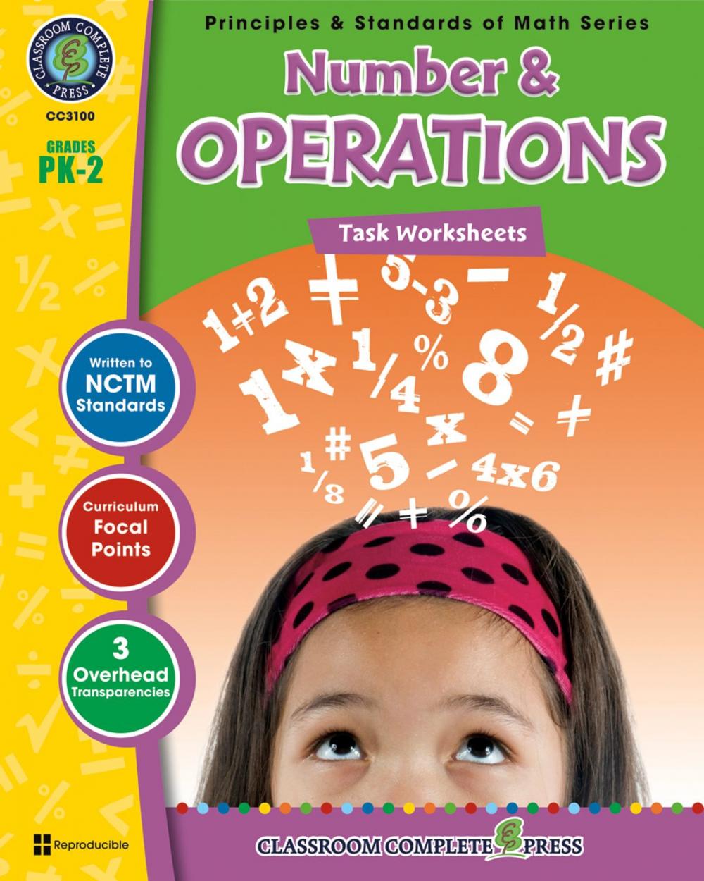 Big bigCover of Number & Operations - Task Sheets Gr. PK-2