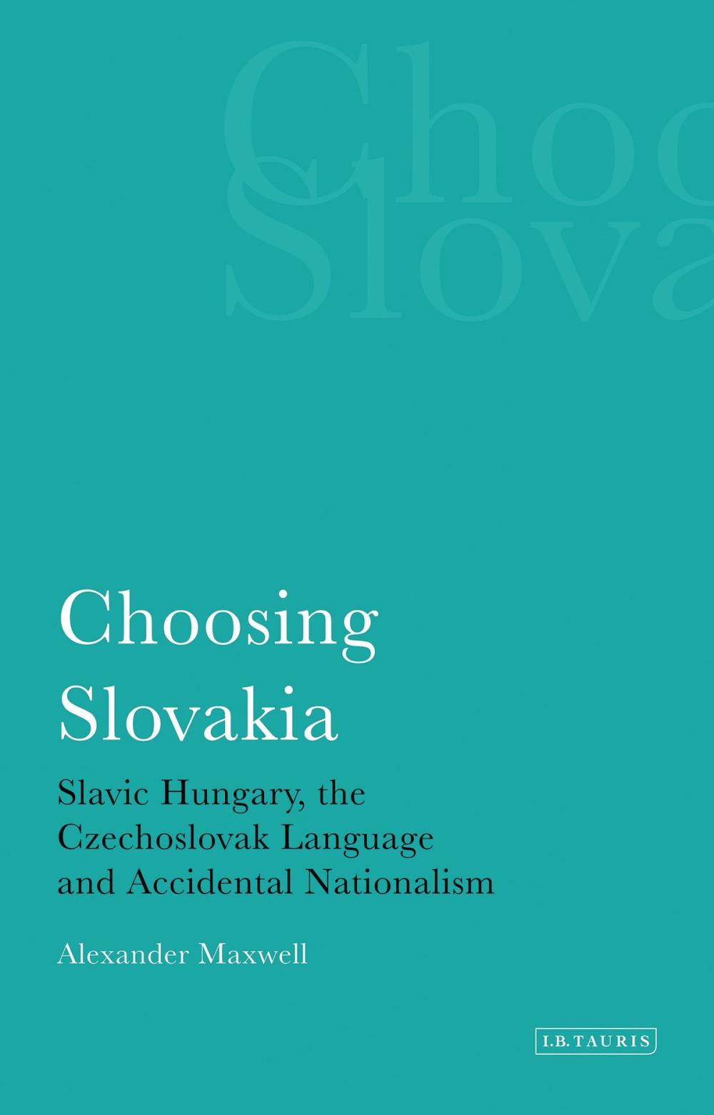 Big bigCover of Choosing Slovakia