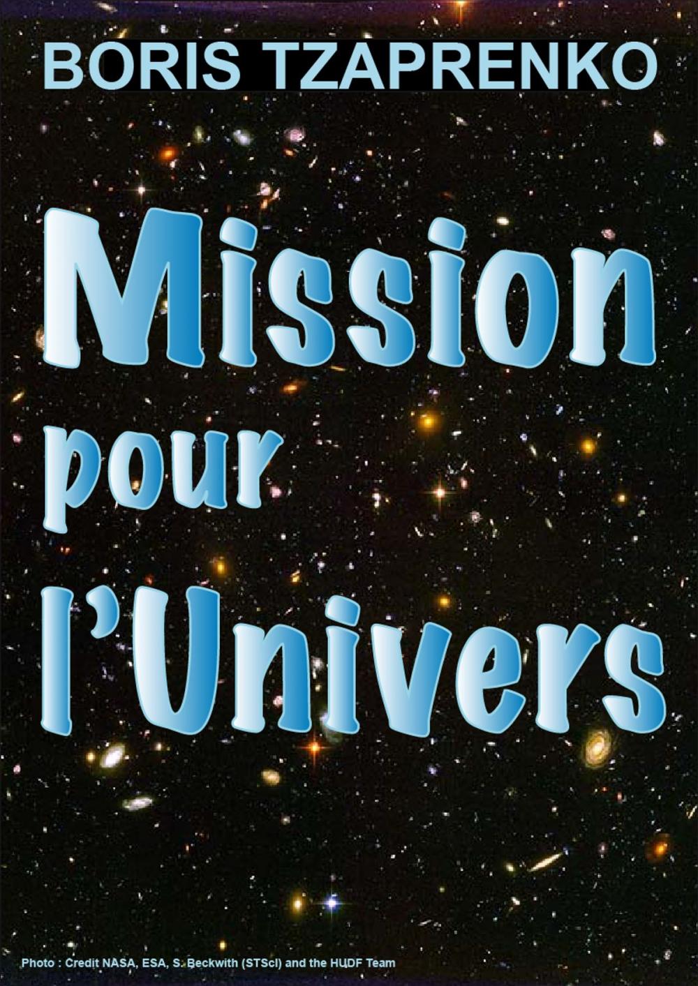 Big bigCover of Mission pour l'Univers