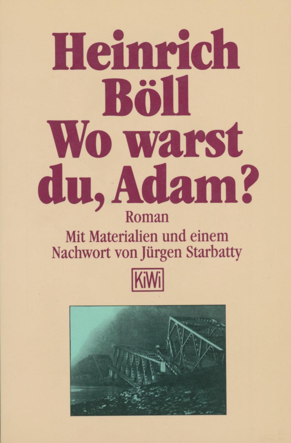 Big bigCover of Wo warst du Adam