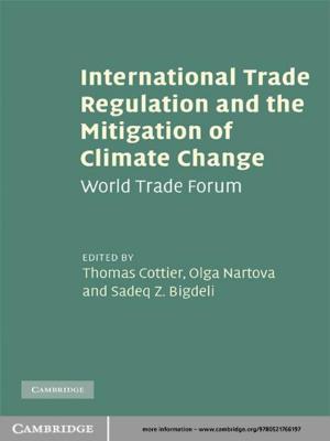 Cover of the book International Trade Regulation and the Mitigation of Climate Change by Sidney Tarrow