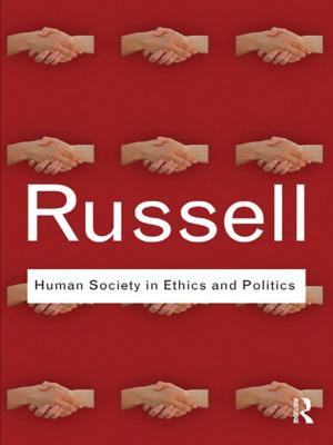 Cover of the book Human Society in Ethics and Politics by Janet Lynn Roseman
