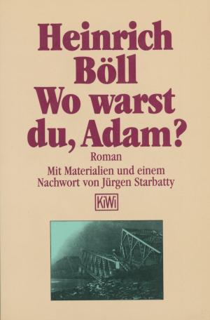 Cover of the book Wo warst du Adam by Peter Härtling
