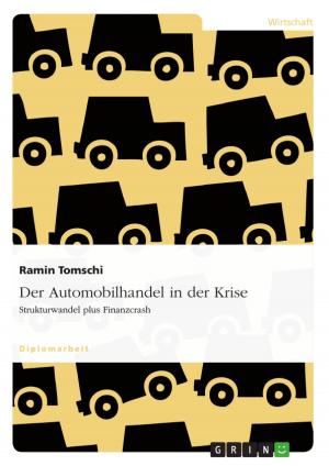 Cover of the book Der Automobilhandel in der Krise by Simone Effenberk