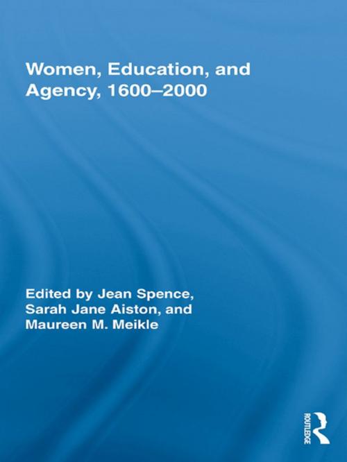 Cover of the book Women, Education, and Agency, 1600-2000 by , Taylor and Francis