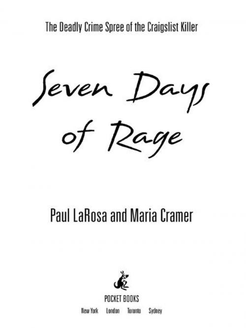 Cover of the book Seven Days of Rage by Paul LaRosa, Maria Cramer, Pocket Books