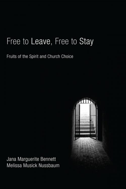 Cover of the book Free to Leave, Free to Stay by Jana Marguerite Bennett, Melissa Musick Nussbaum, Wipf and Stock Publishers