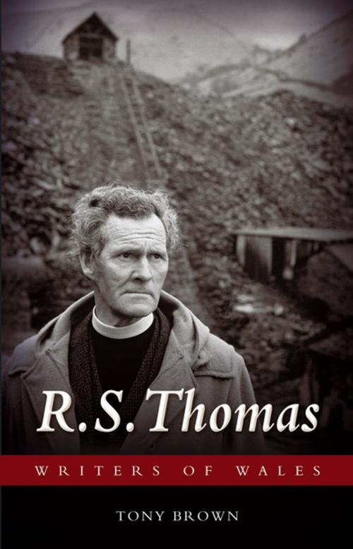 Cover of the book R. S. Thomas by Tony Brown, University of Wales Press