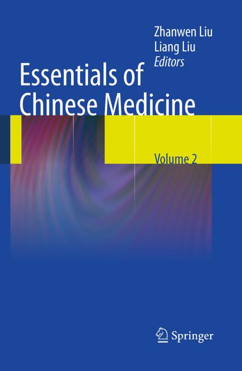 Cover of the book Essentials of Chinese Medicine by Liang Liu, Springer London