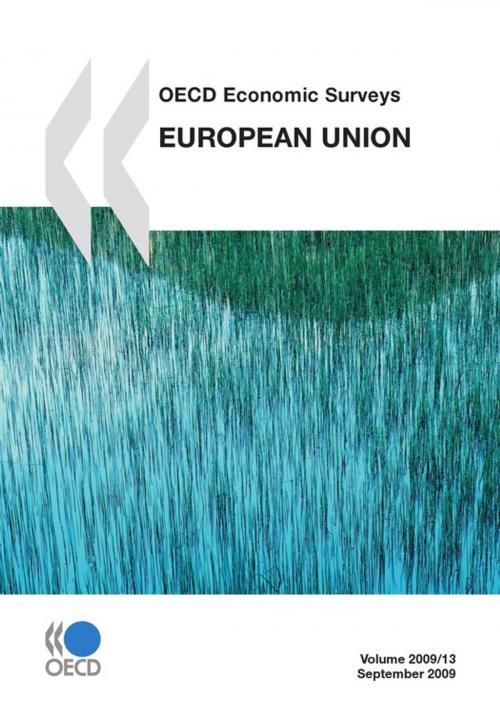 Cover of the book OECD Economic Surveys: European Union 2009 by Collective, OECD
