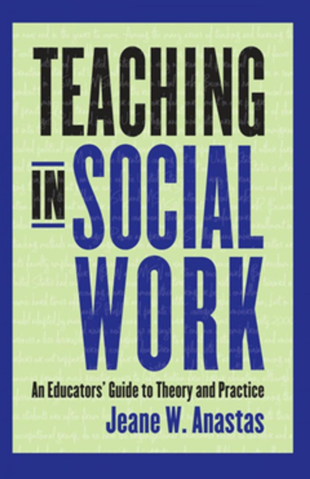 Big bigCover of Teaching in Social Work