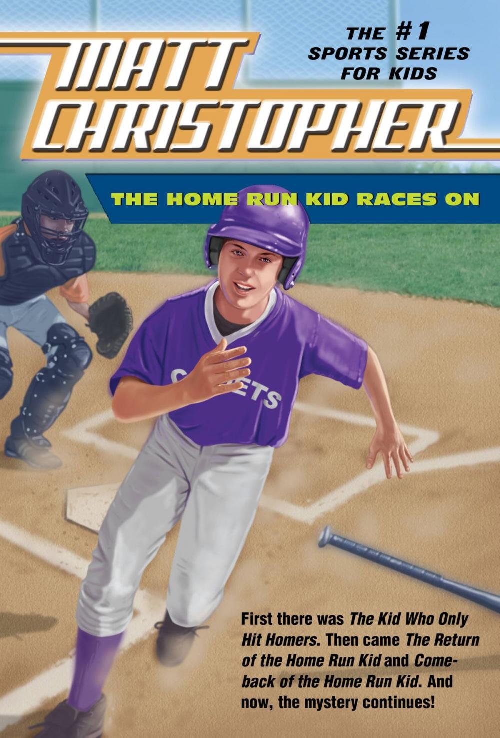 Big bigCover of The Home Run Kid Races On