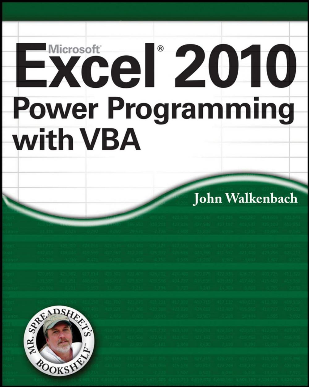 Big bigCover of Excel 2010 Power Programming with VBA