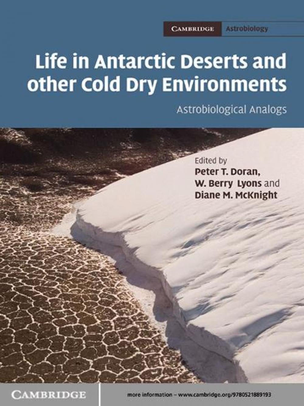 Big bigCover of Life in Antarctic Deserts and other Cold Dry Environments