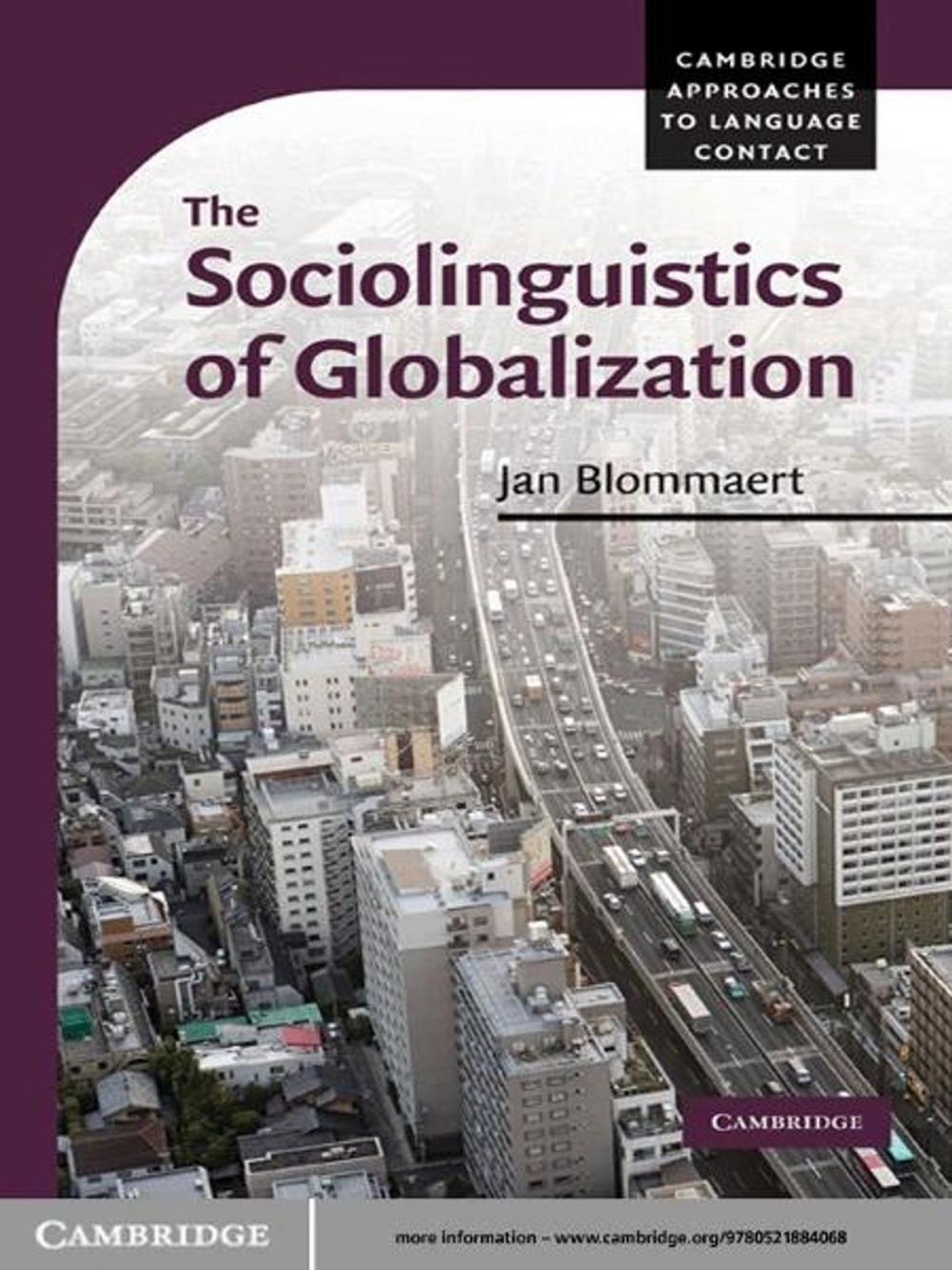 Big bigCover of The Sociolinguistics of Globalization