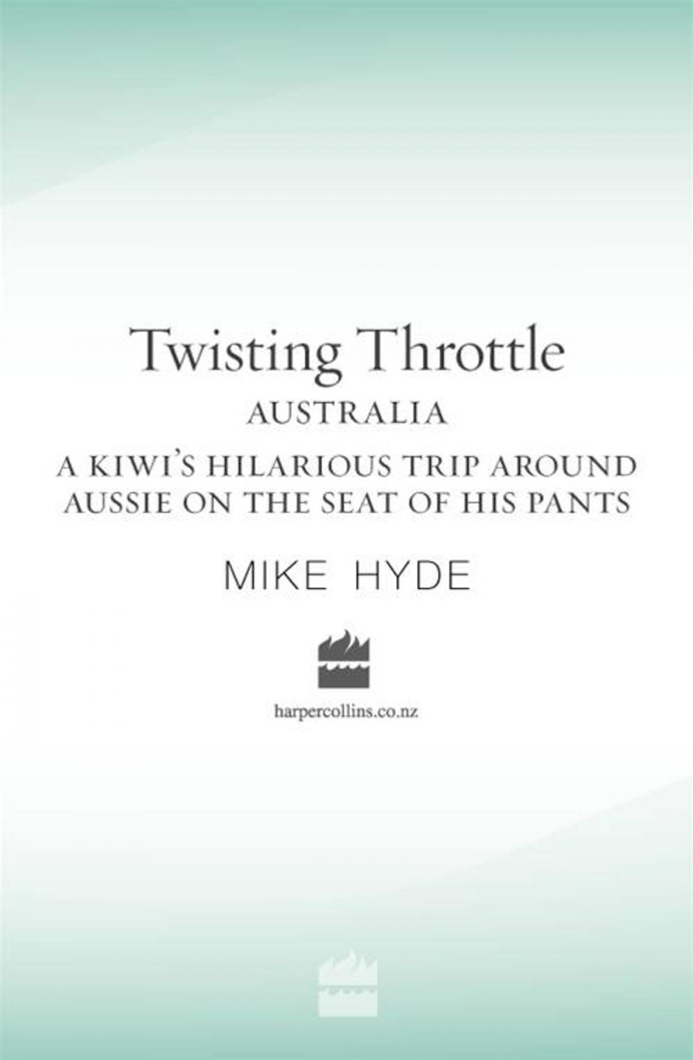 Big bigCover of Twisting Throttle Australia