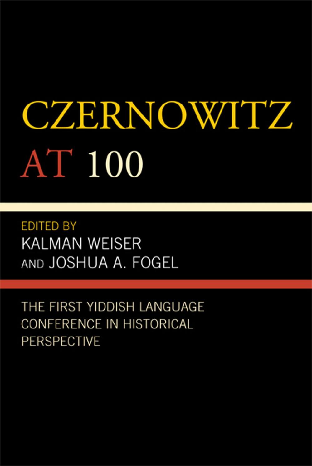 Big bigCover of Czernowitz at 100