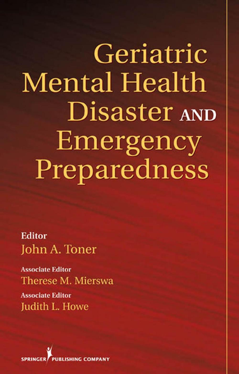 Big bigCover of Geriatric Mental Health Disaster and Emergency Preparedness