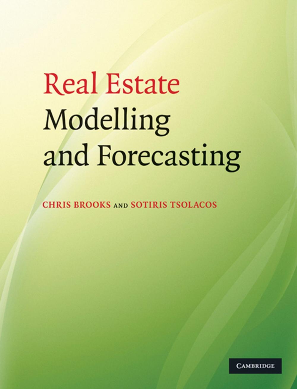 Big bigCover of Real Estate Modelling and Forecasting