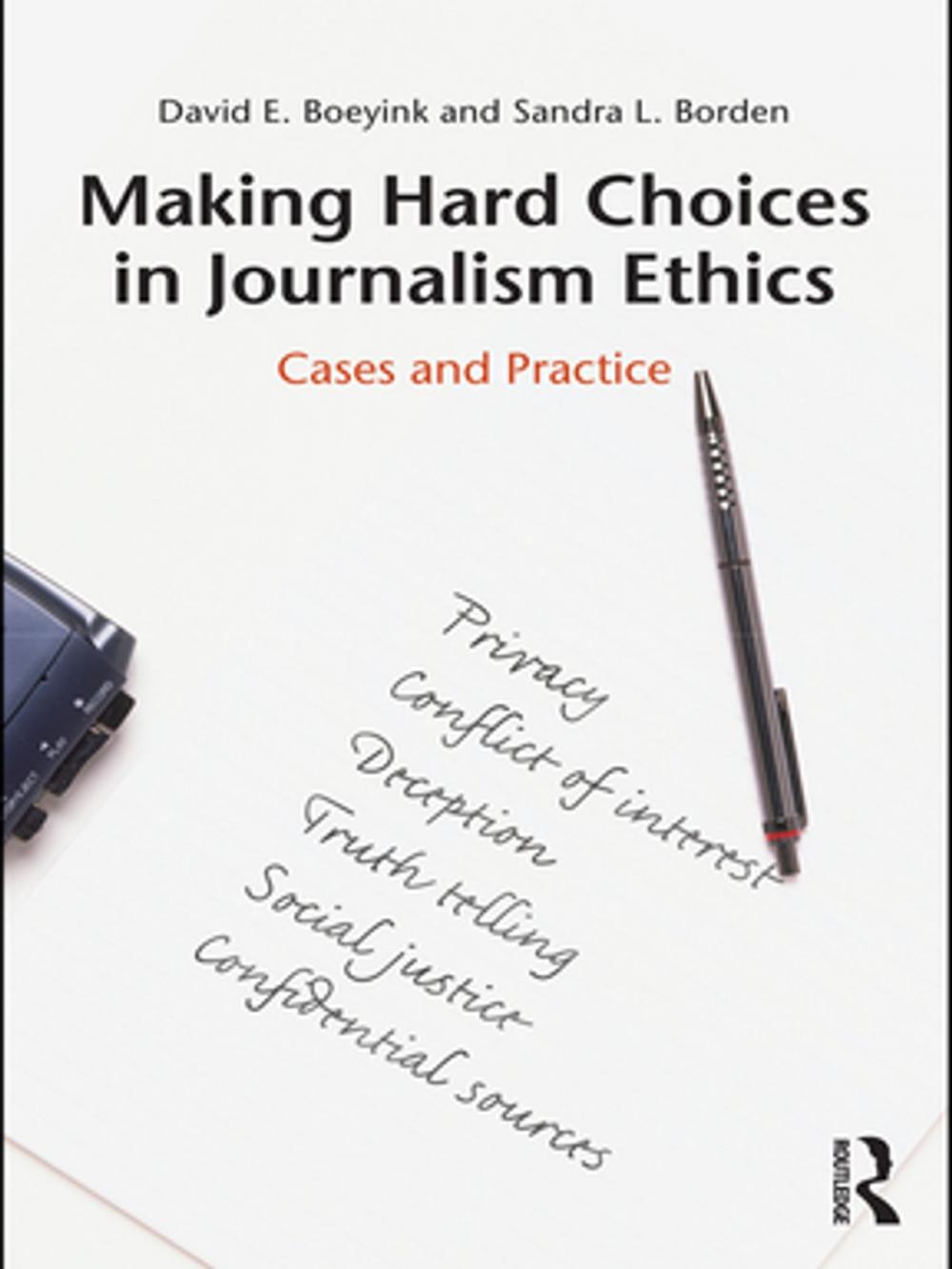 Big bigCover of Making Hard Choices in Journalism Ethics